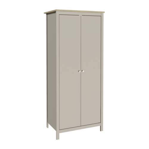САГА шкаф 2 двери кашемир/ясень RU