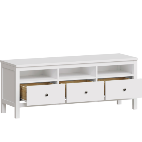 Тумба ТВ 03 «Кантри» арт.410105002300 /Белый лак/