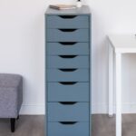 ИКЕА АЛЕКС / Ингар 8 комод 36x102x53, серо-бирюзовый — фото 1