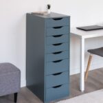 ИКЕА АЛЕКС / Ингар 8 комод 36x102x53, серо-бирюзовый — фото 2