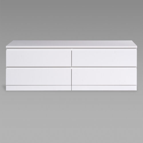 ИКЕА МАЛЬМ / Варма Прайм 4Д комод 160x55x48, белый