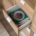ИКЕА КАЛЛАКС / Фора модуль с двумя ящиками, ручка металл 33х33х37, дуб беленый — фото 8