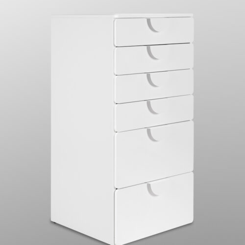ИКЕА СТУВА / ПИКСИ комод 6 ящиков 60x57x123, робкий подснежник