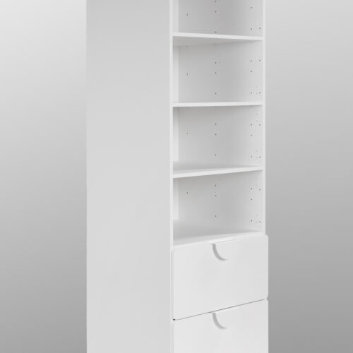 ИКЕА СТУВА / ПИКСИ стеллаж с 2 ящиками 60x57x183, робкий подснежник