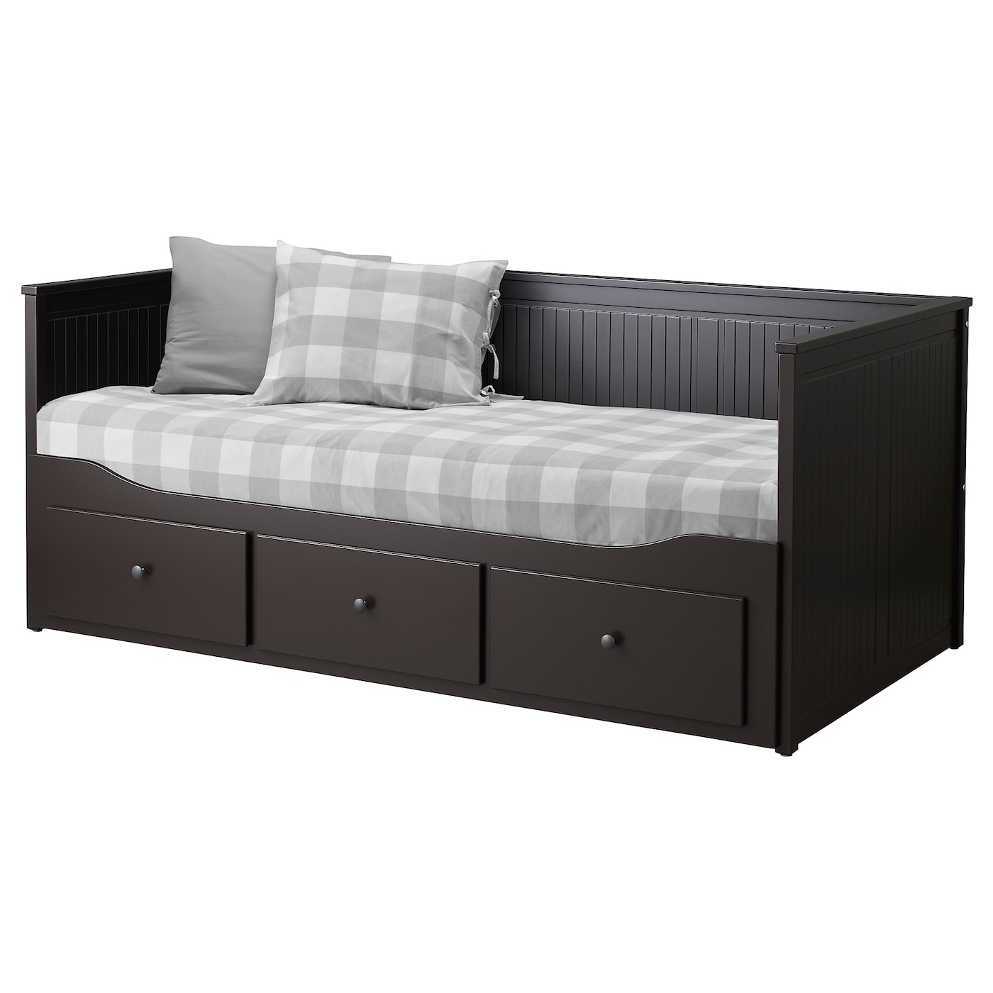 Hemnes хемнэс кушетка с 2 матрасами 3ящиками