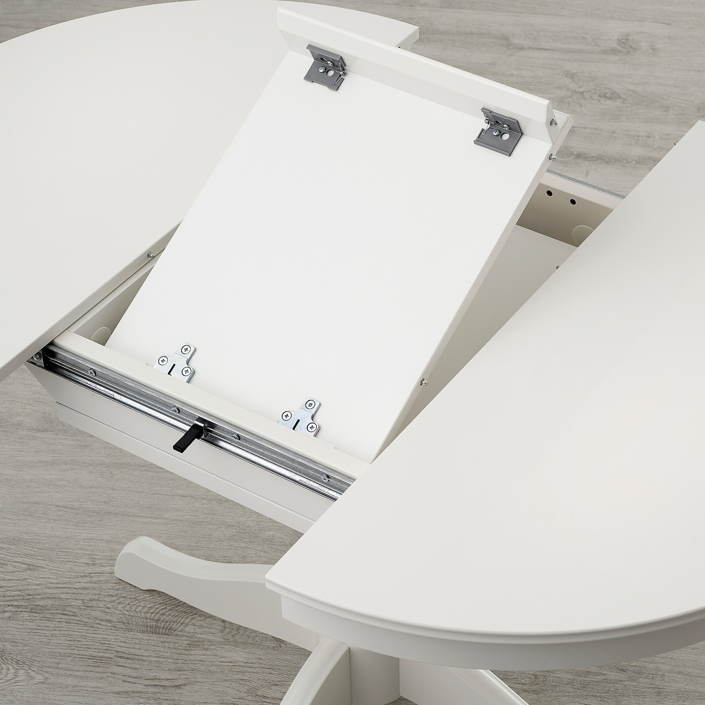 Ingatorp ИНГАТОРП раздвижной стол белый 90/125 см