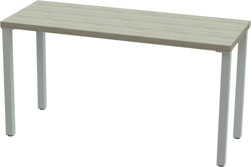 Стол письменный Ингар 2/ТТ 140x75x55, дуб беленый/белый